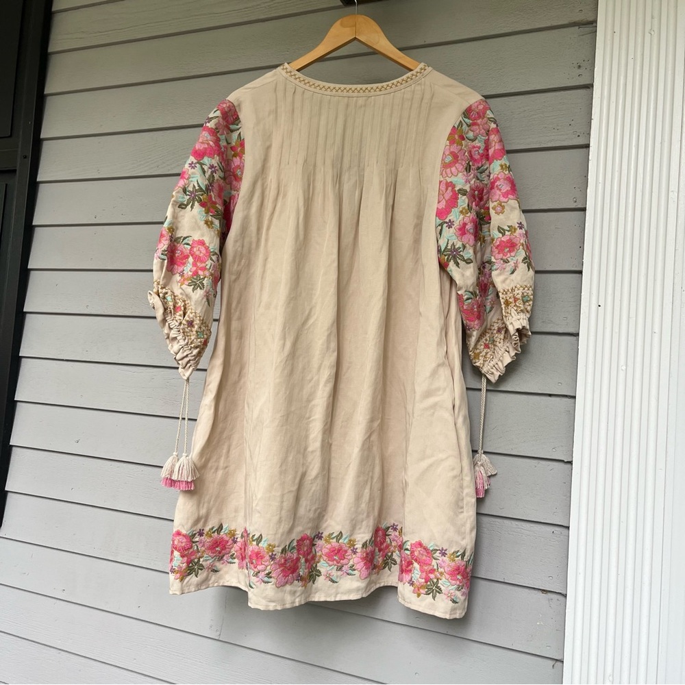Spell & The Gypsy Embroidered Dress Cleo XL EUC - Picture 8 of 10